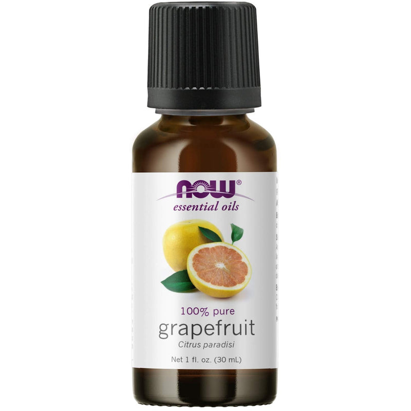 NOW Essential Oils, Grapefruit Oil, Sweet Citrus Aromatherapy Scent, Cold Pressed, 100% Pure, Vegan, Child Resistant Cap, 1-Ounce 1 Fl Oz (Pack of 1) - NewNest Australia