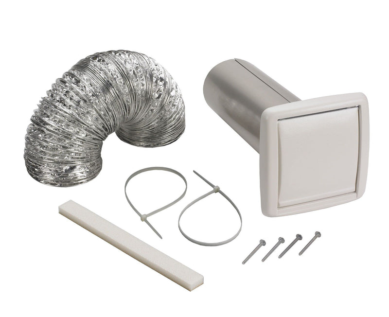 Broan-NuTone Available NuTone WVK2A Flexible Wall Ducting Kit for Ventilation Fans, 4-Inch - NewNest Australia