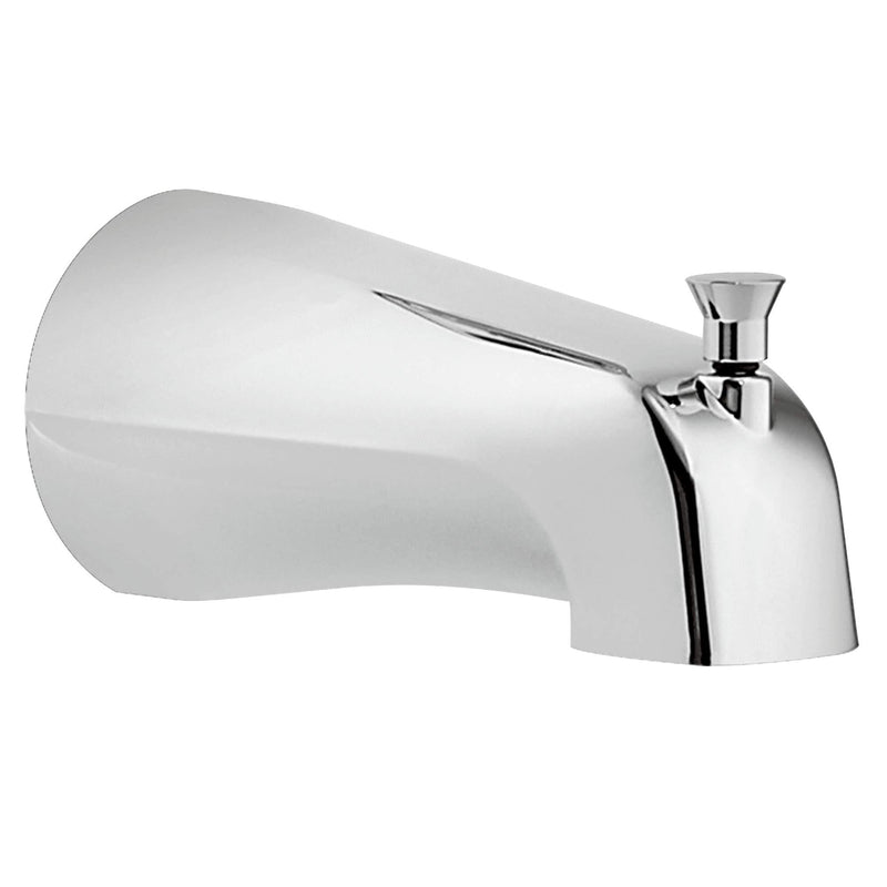 Moen 3801 Tub Spout with Diverter, 1/2-Inch Slip-fit CC Connection, Chrome Transitional - NewNest Australia