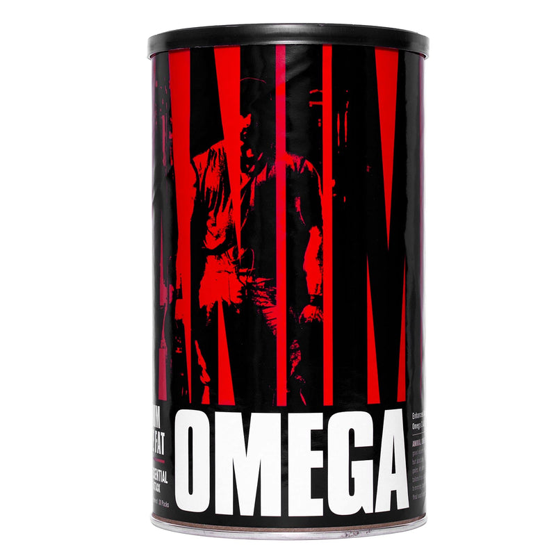 Animal Omega - Omega 3 6 Supplement - Fish Oil, Flaxseed Oil, Salmon Oil, Cod Liver, Herring, and more - 10 Sources of Omegas and EFAs - Full dose of EPA, DHA, CLA + Absorption Complex - 30 Day Pack - NewNest Australia