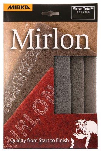 Mirka 18-118-448RP 3 pieces 4 1/2-Inch by 9-Inch Ultra Fine Scuff Pads (Grey) 1500 grit - NewNest Australia