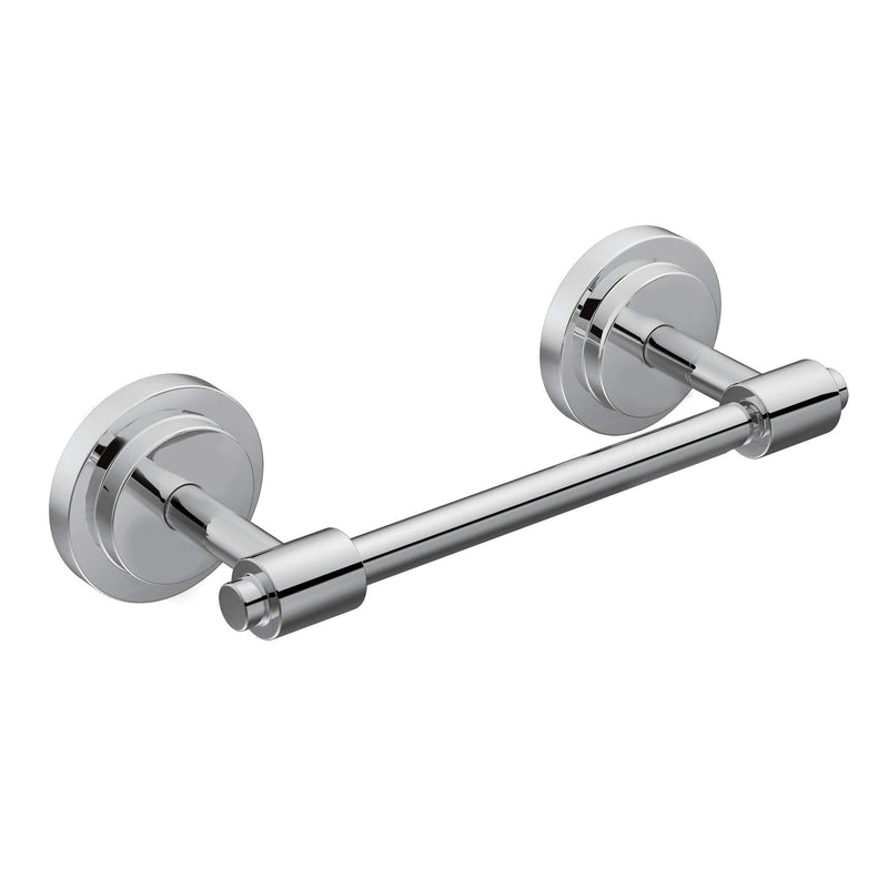 Moen DN0708CH Iso Collection Double Post Modern Pivoting Toilet Paper Holder, 3.11&quot W X 2.44&quot H X 6-1/2&quot D, Chrome - NewNest Australia