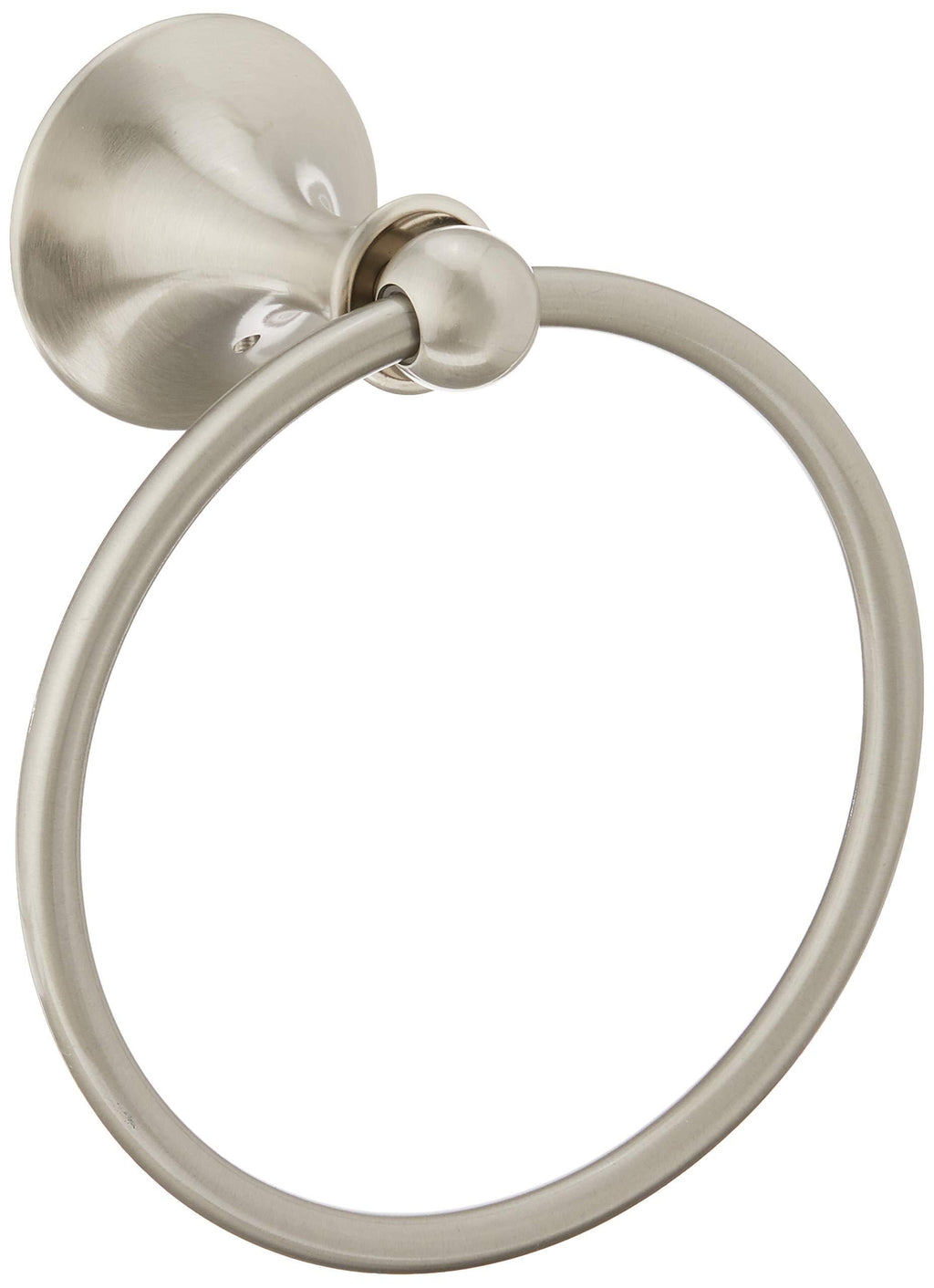 Moen DN7786BN Lounge Single Post Bathroom Hand Towel Ring, Brushed Nickel - NewNest Australia