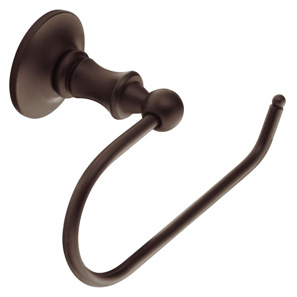 Moen DN6708ORB Danbury Collection European Single Post Toilet Paper Holder, Oil-Rubbed Bronze - NewNest Australia