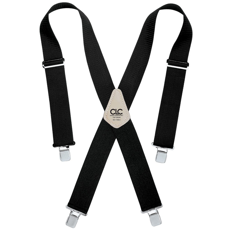 CLC Custom Leathercraft 110BLK Heavy Duty Work Suspenders, Black - NewNest Australia