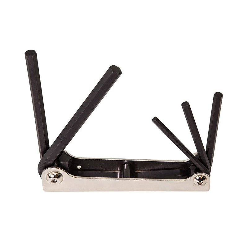 Klein Tools 70579 Folding Hex Key Set, 5-Key, SAE Sizes 5-Key SAE - NewNest Australia