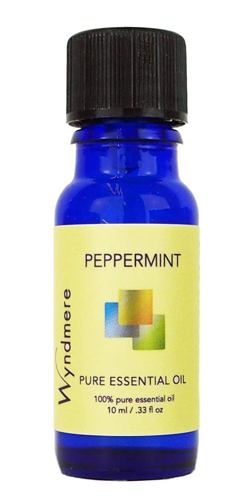 Wyndmere Essential Oils - Peppermint Essential Oil - 100% Pure Therapeutic Quality - for Diffuser - 10ml - Made in USA - NewNest Australia
