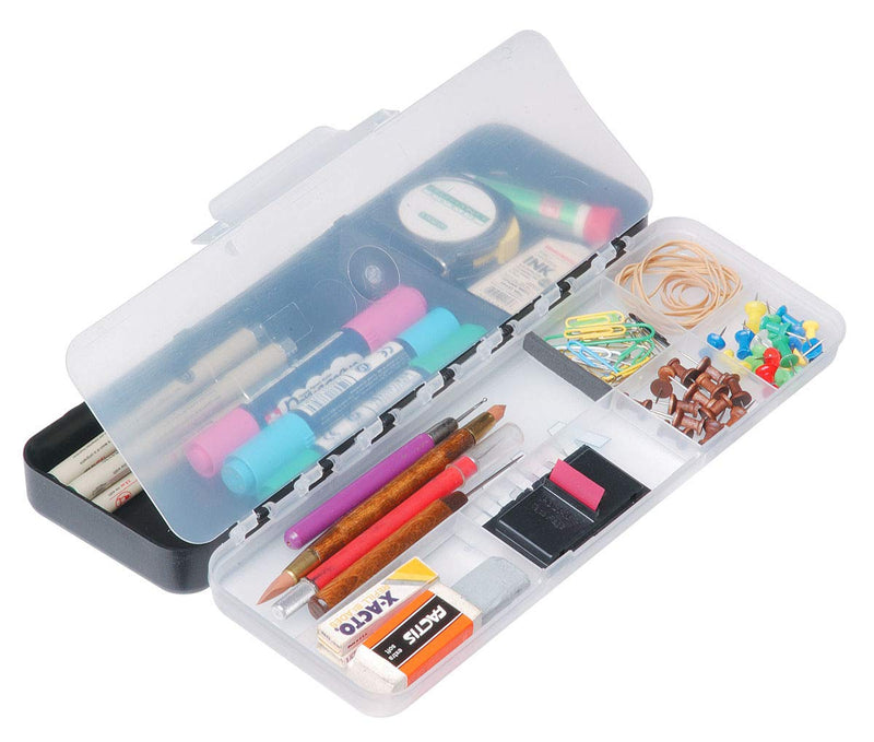 ArtBin 6880AB Sketch Pac Small Art & Craft Organizer, [1] Plastic Storage Box, Divided Translucent Lid - NewNest Australia