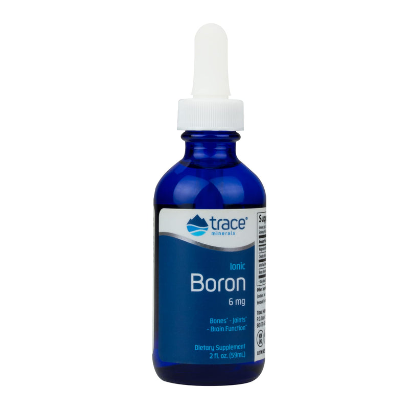 Trace Minerals Liquid Ionic Boron (2 oz) | Boron Supplements Support Bone Metabolism, Brain Function & Healthy Joints | 6mg of Magnesium, Chloride, Boron Complex, Minerals & More | Trace Mineral Drops 2 Fl Oz (Pack of 1) - NewNest Australia