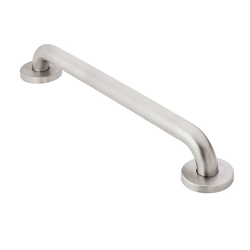 Moen R8724P Home Care Bathroom Safety 24-Inch Grab Bar with Concealed Screws, Peened Stainless - NewNest Australia