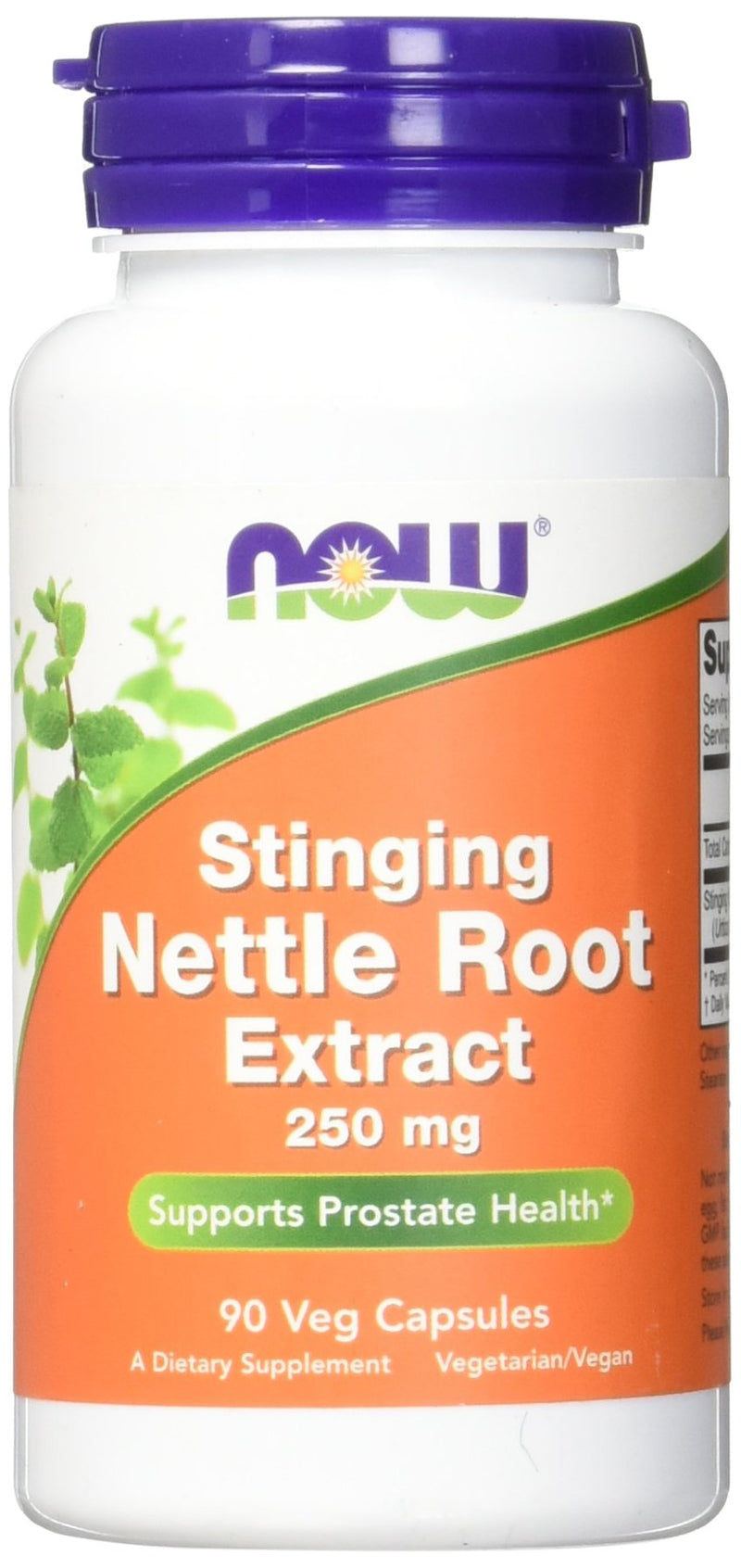 NOW Nettle Root Extract 250mg, 90 Veg Capsules - NewNest Australia