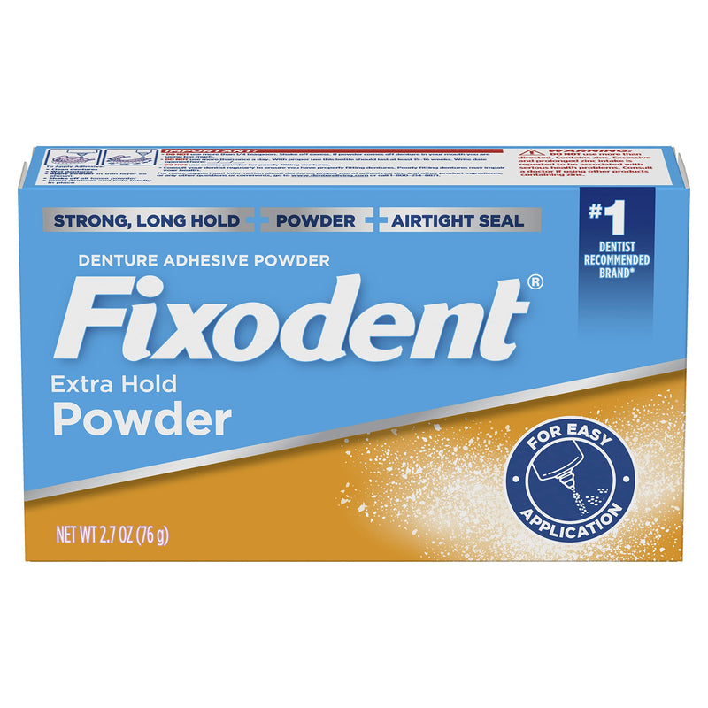 Fixodent Extra Hold Denture Adhesive Powder, 2.7 Ounce (Pack of 4) - NewNest Australia