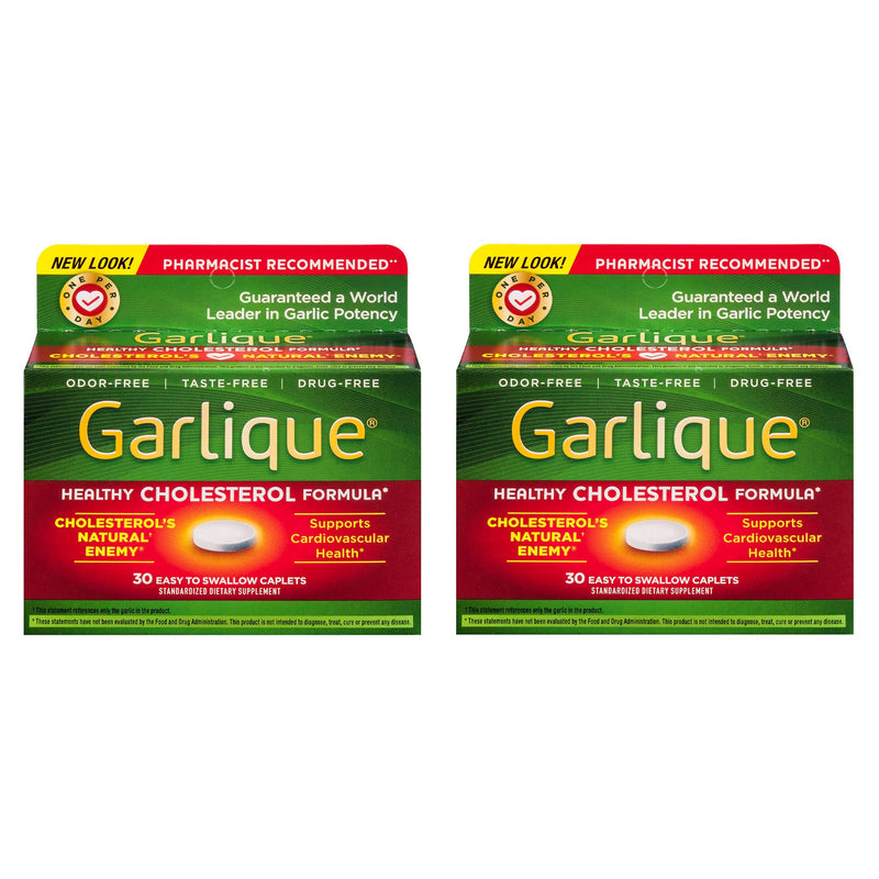 Garlique Caplets 60 Tablets (60 Count (Pack of 2)) - NewNest Australia
