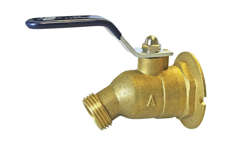 American Valve M74QT 1/2" Quarter Turn Sillcock FIP, 1/2-Inch 1/2 Inch - NewNest Australia