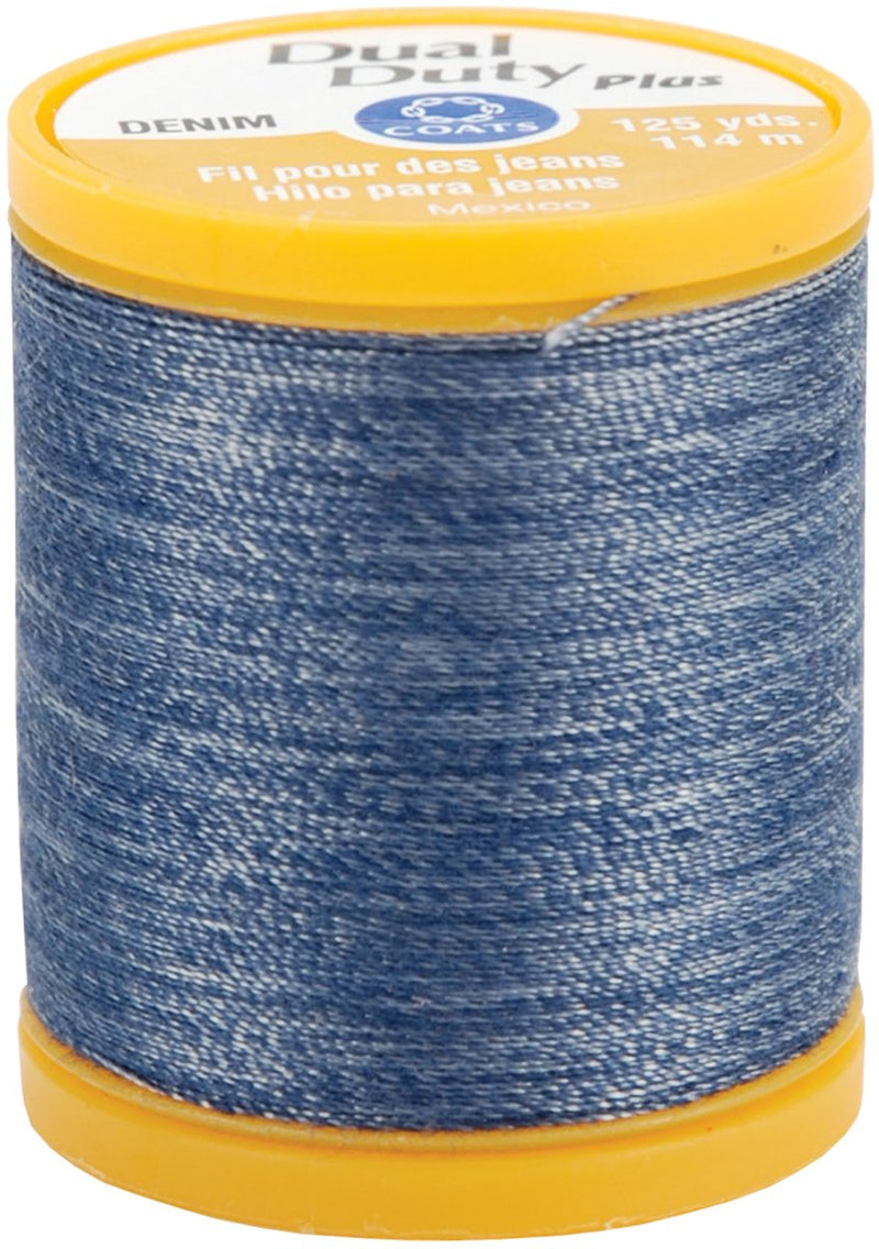 COATS & CLARK S976-4665 Dual Duty Plus Denim Thread, 125-Yard, Denim Blue - NewNest Australia