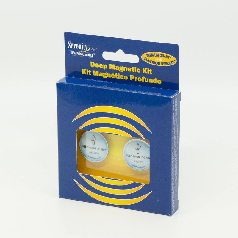 Serenity2000 Deep Magnetic Therapy Spot Magnet Kit - Contains Two Powerful Magnets, 5000 Gauss Per Magnet 2 Count (Pack of 1) - NewNest Australia