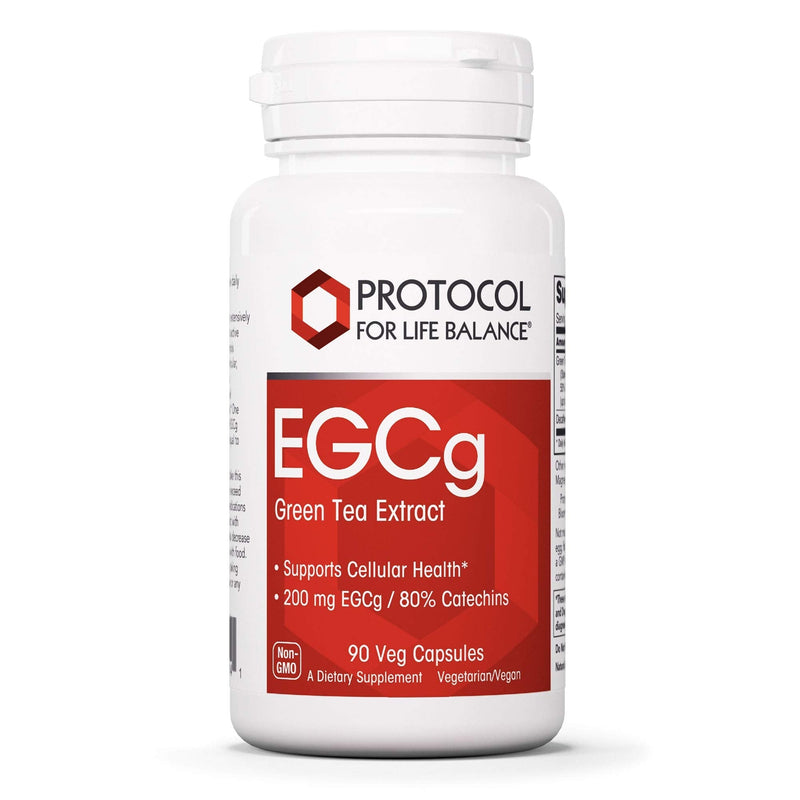 Protocol EGCg Green Tea Extract 200mg - Oxidative Stress Quencher, Cellular Health - 90 Veg Caps - NewNest Australia