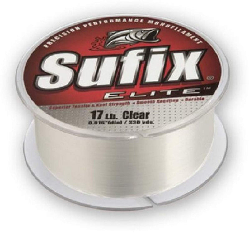 Sufix Elite 20 lb Fishing Line (330 YD Spool) Clear - NewNest Australia