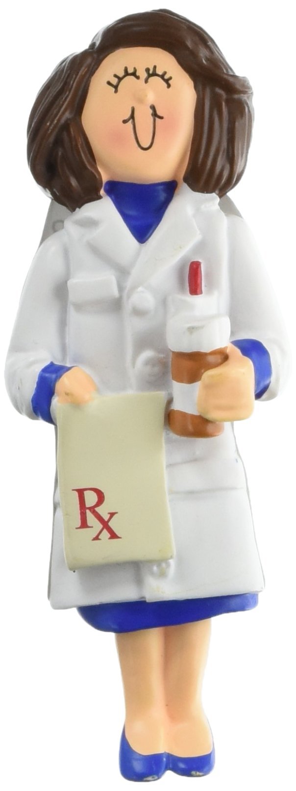 NewNest Australia - Ornament Central OC-085-FBR Female Pharmacist Figurine 