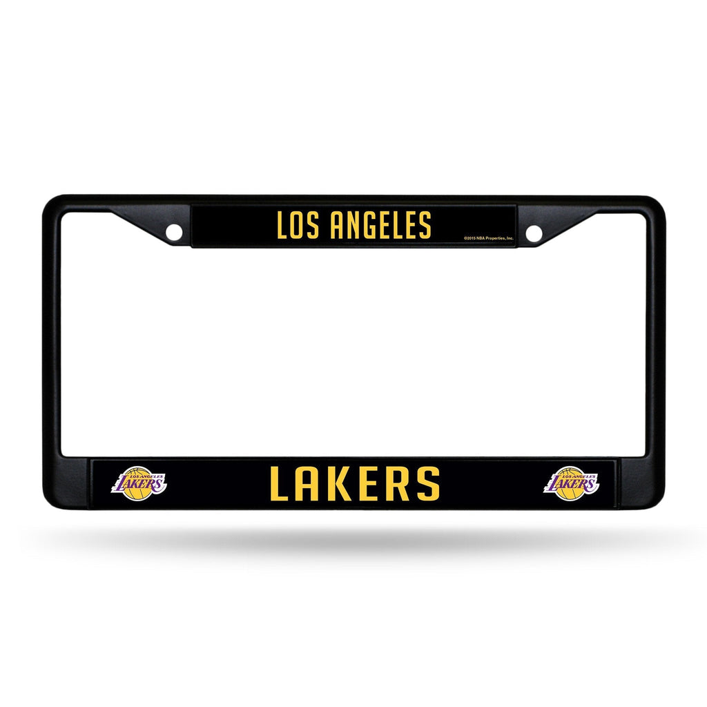 NBA Rico Industries Standard Chrome License Plate Frame, Los Angeles Lakers, 6 x 12.25-inches - NewNest Australia