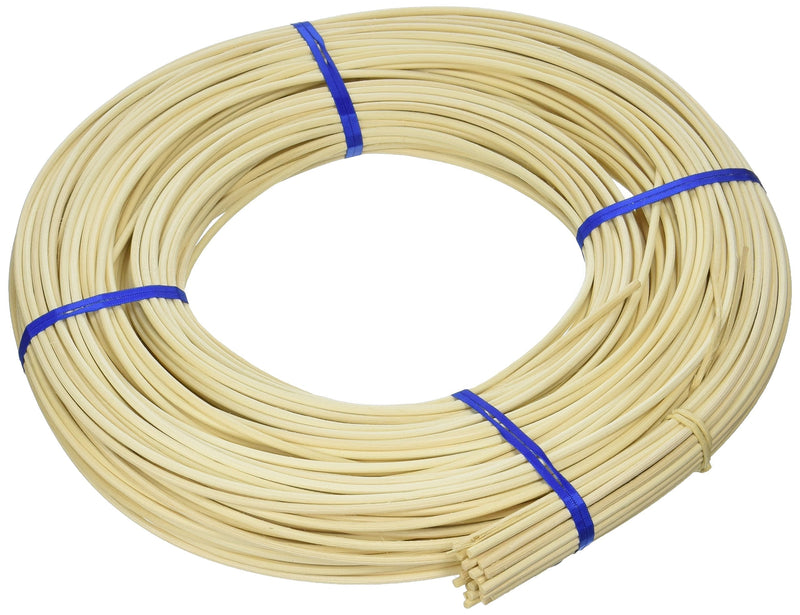 Commonwealth Basket Round Reed #5 3-1/4mm 1-Pound Coil, Approximately 360-Feet Brown - NewNest Australia