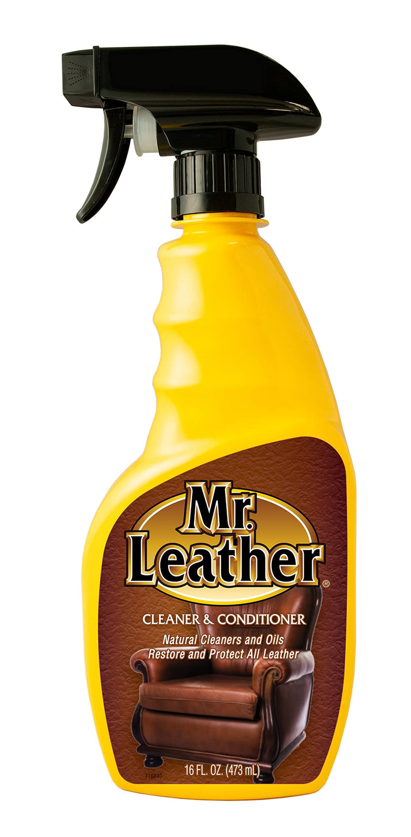 MR. LEATHER Cleaner and Conditioner (16 oz) - Water-Repellant Leather Conditioner to Shine & Protect – Leather Protector Spray – Use as Sofa Cleaner, Boot Cleaner, or Furniture Cleaner - NewNest Australia
