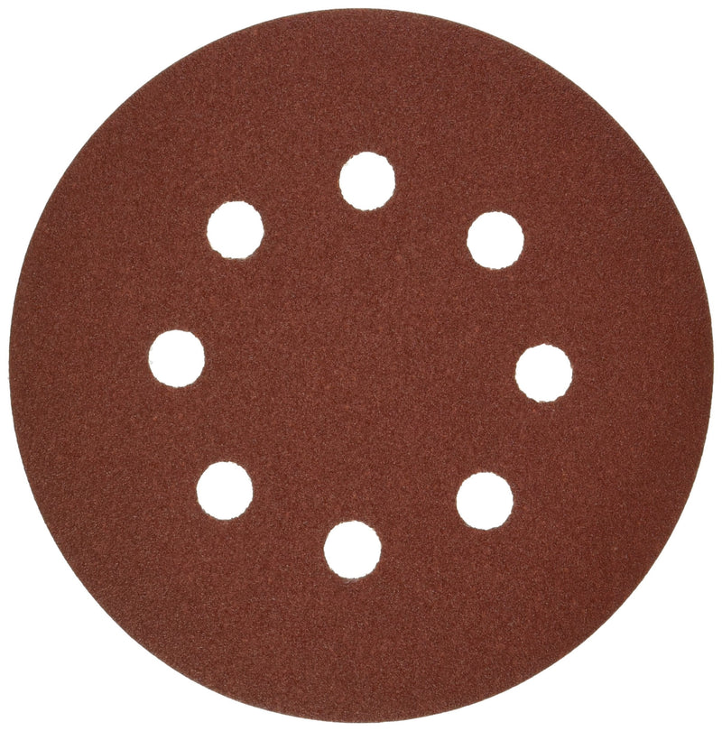 Bosch SR5R120 5-Piece 120 Grit 5 In. 8 Hole Hook-And-Loop Sanding Discs - NewNest Australia