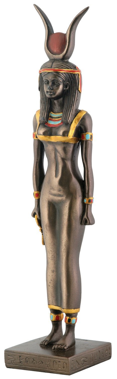 NewNest Australia - Egyptian Bronze Isis Collectible Statue 