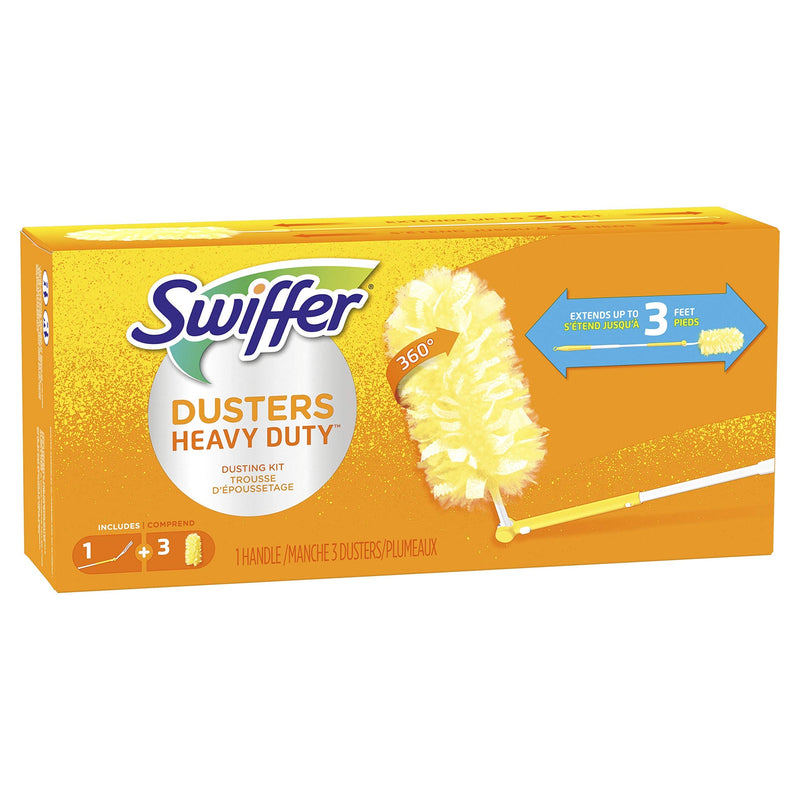 Swiffer 360 Dusters Extendable Handle Starter Kit, 3 Count Duster Refill - NewNest Australia