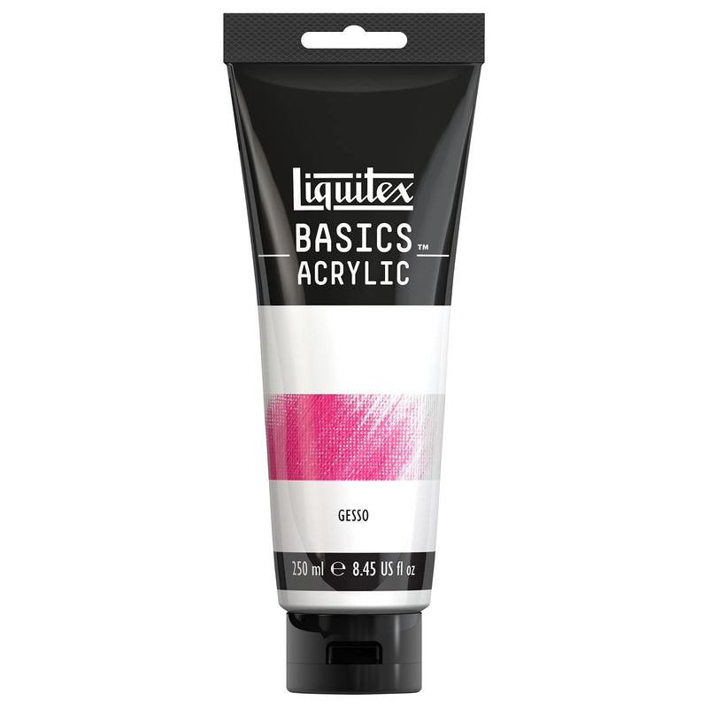 Liquitex 104004 BASICS Gesso Surface Prep Medium Tube, 8.45-oz 8.45 oz - NewNest Australia