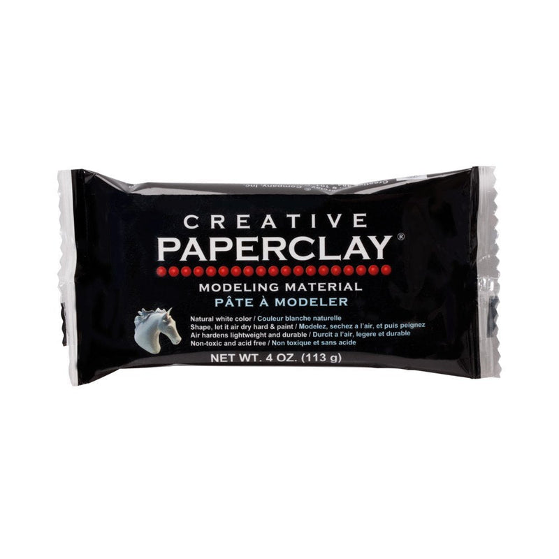 Creative Paperclay for Modeling Compound, 4-Ounce (113g), White - NewNest Australia