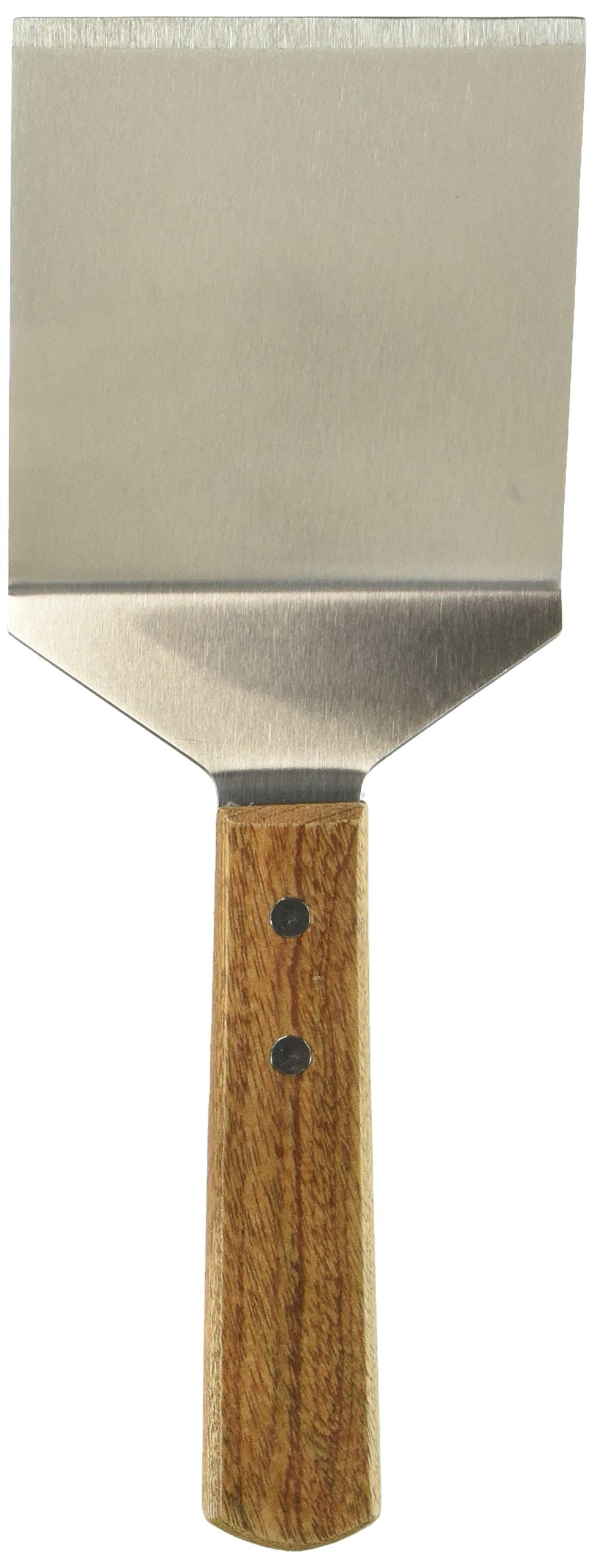 NewNest Australia - Winco TN46 Blade Steak/Burger Turner4-Inch by 3.75-Inch,Stainless Steel, Brown,Medium 1 