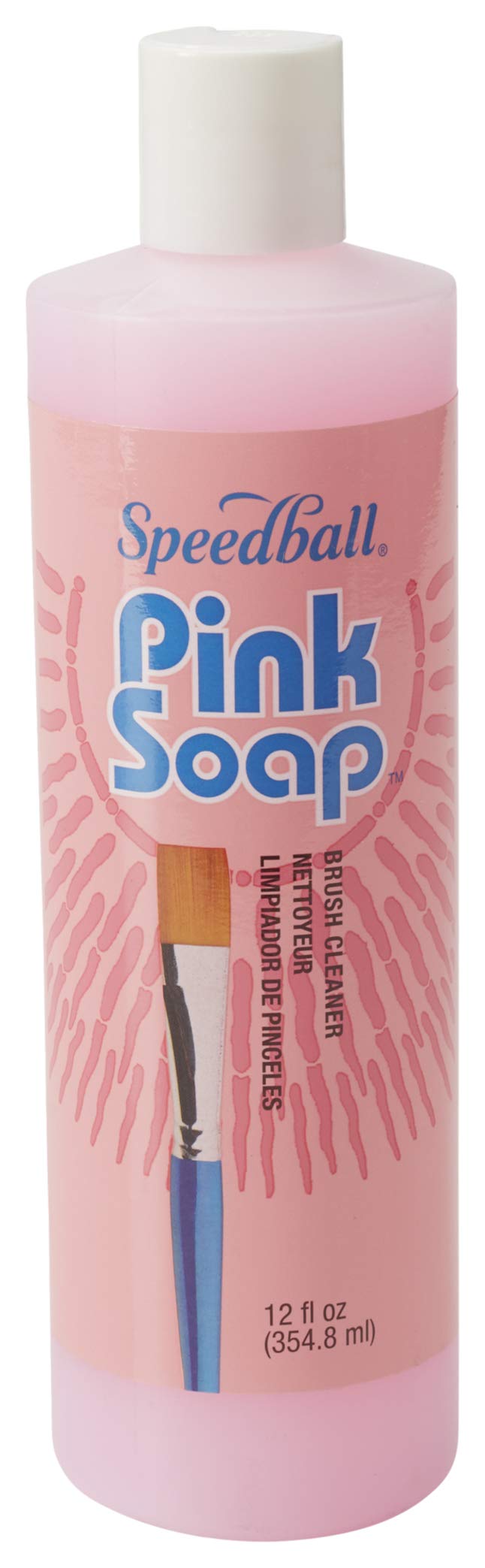 Pink Soap 12-Ounce Brush Cleaner and Conditioner (00132-66) Pink - NewNest Australia