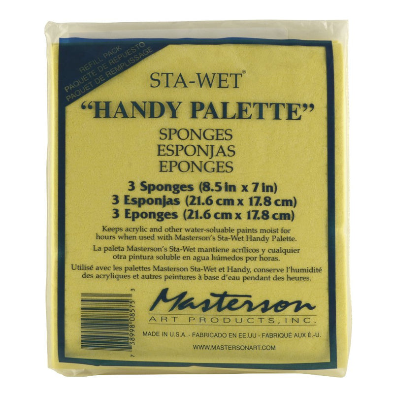 Masterson Sta-Wet Handy Palette, 3 Pack 1 - NewNest Australia