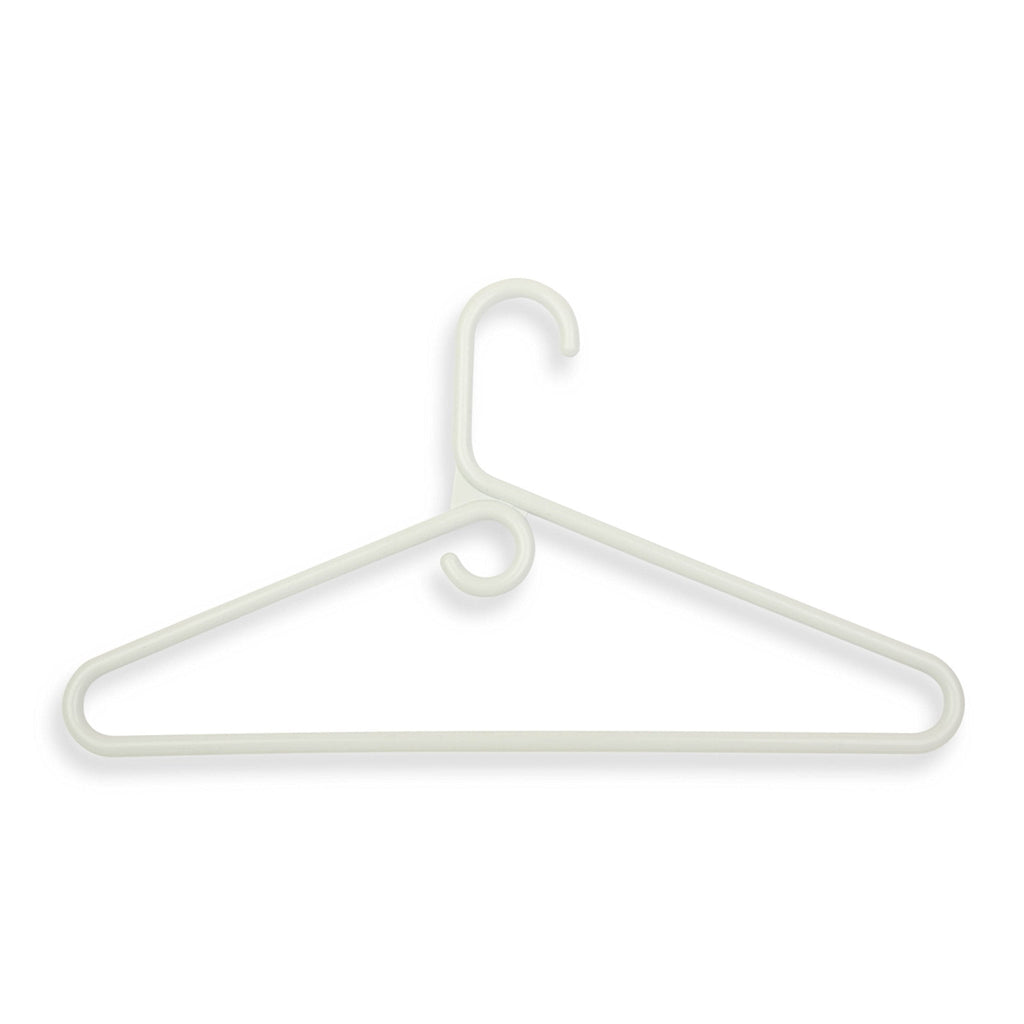 NewNest Australia - Honey-Can-Do HNG-01178 Super Heavyweight Hangers, 3-Pack, White, 86-Gram 