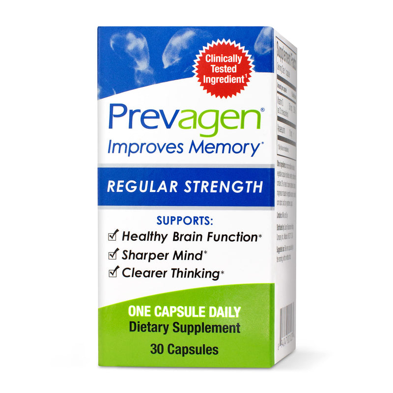 Prevagen Improves Memory Regular Strength 10mg, 30 Capsules with Apoaequorin & Vitamin D | Brain Supplement for Better Brain Health, Supports Healthy Brain Function - NewNest Australia