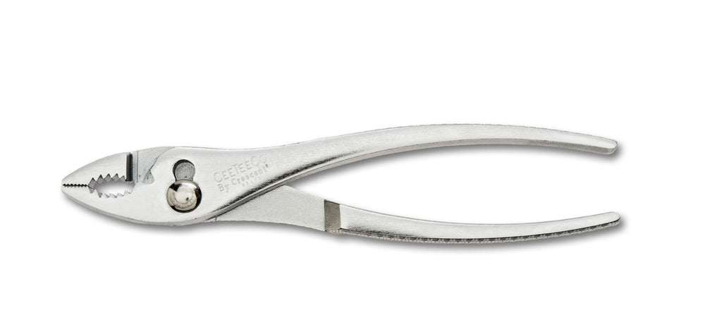 Crescent 6 1/2" Cee Tee Co. Curved Jaw Combination Slip Joint Pliers - Carded - H26VN 6 1/2 inch - NewNest Australia