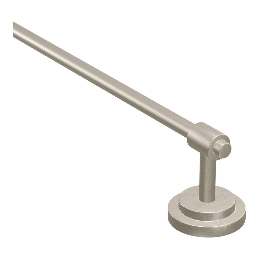 Moen DN0718BN Iso Collection 18-Inch Towel Bar, 18 Inch, Brushed Nickel - NewNest Australia