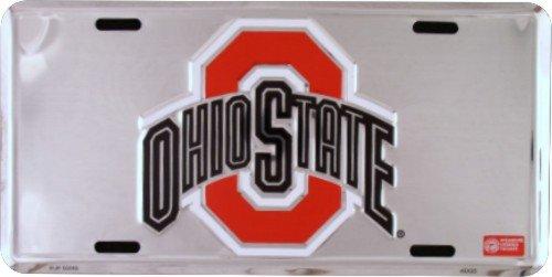 Hangtime Ohio State Buckeyes Super Stock Metal License Plate 6 x 12 - NewNest Australia