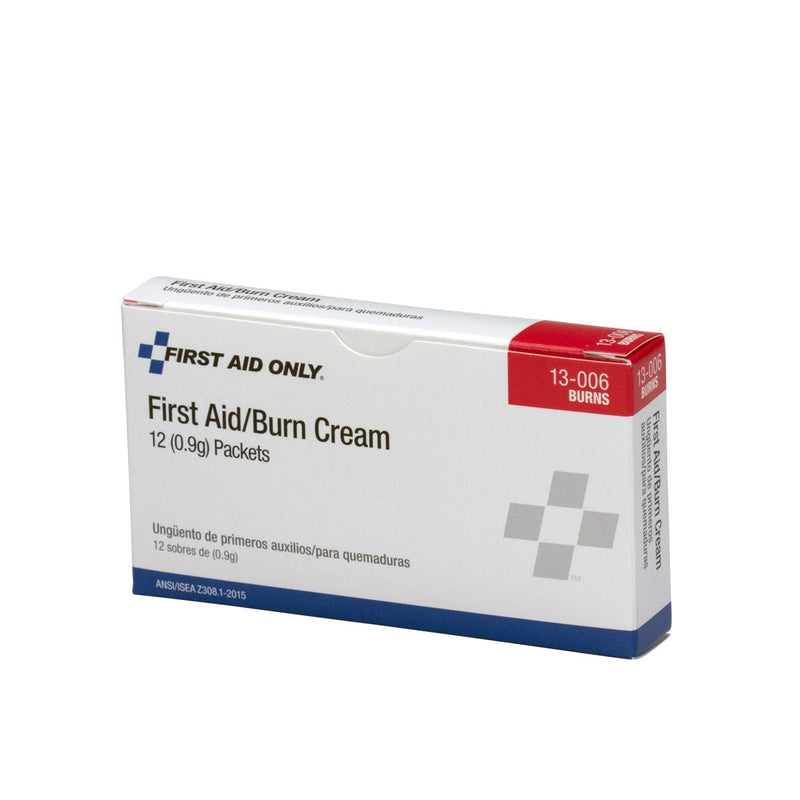 First Aid Only 13-006 First Aid/Burn Cream Packet (Box of 12) - NewNest Australia