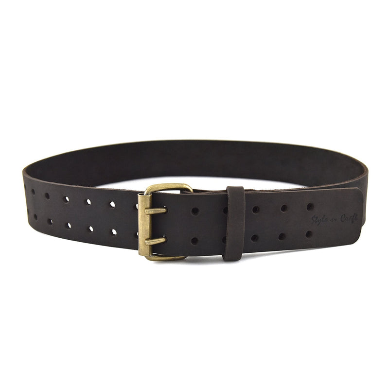 Style n Craft 74-052 2-Inch Work Belt in Heavy Top Grain Oiled Leather, 32-Inch to 46-Inch 32-Inch - 46-Inch - NewNest Australia