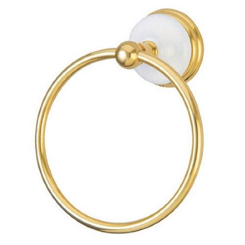 Kingston Brass BA1114PB Victorian 6-Inch Towel Ring, Polished Brass - NewNest Australia