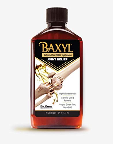 Baxyl® - Liquid Hyaluronan Acid for Joint Relief Supplement (Vegan, Gluten-Free, Non-GMO, Patented Oral MHB3). 6 Ounce, 36 Day Supply 1 - NewNest Australia