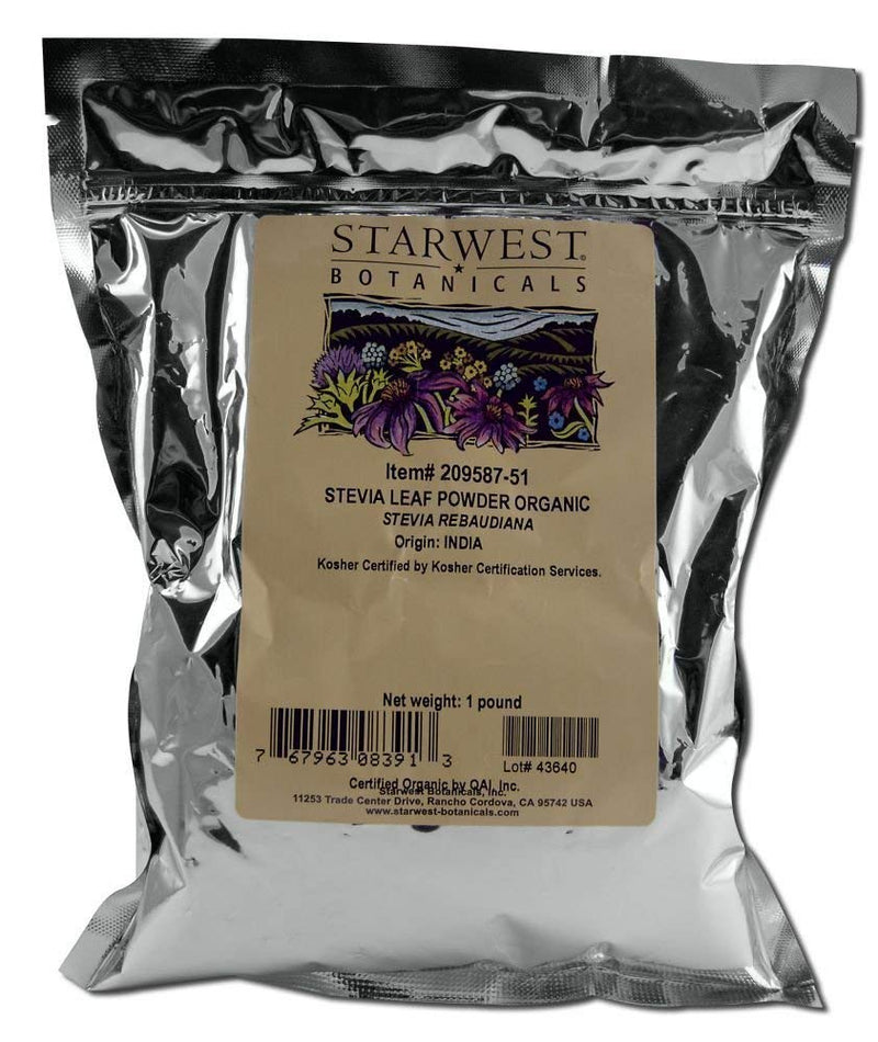 Organic Stevia Leaf Powder - NewNest Australia