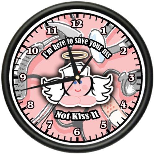 NewNest Australia - Nurse Wall Clock Nursing School Graduate rn LPN Gift 