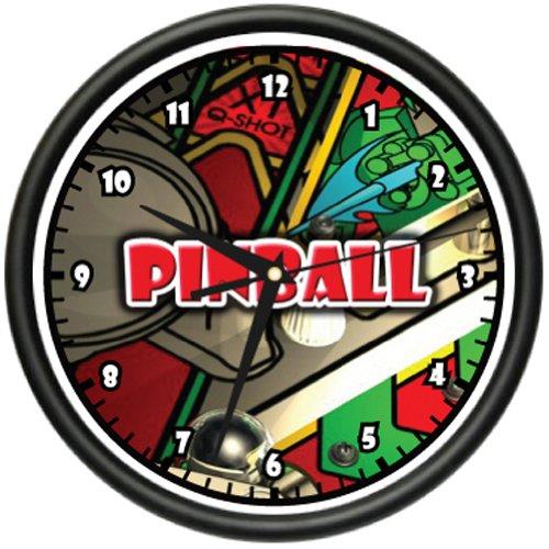 NewNest Australia - Pinball Wall Clock Machine Games Game Room Arcade New 