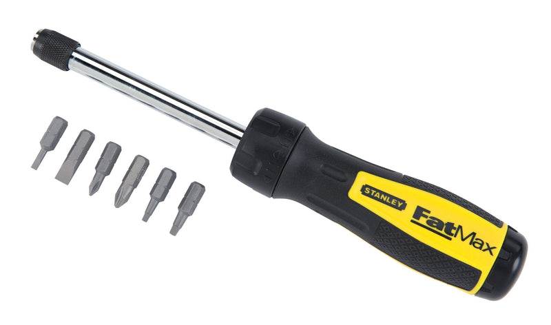 STANLEY Screwdriver, Ratcheting, Multi-Bit (69-189) 1 - NewNest Australia