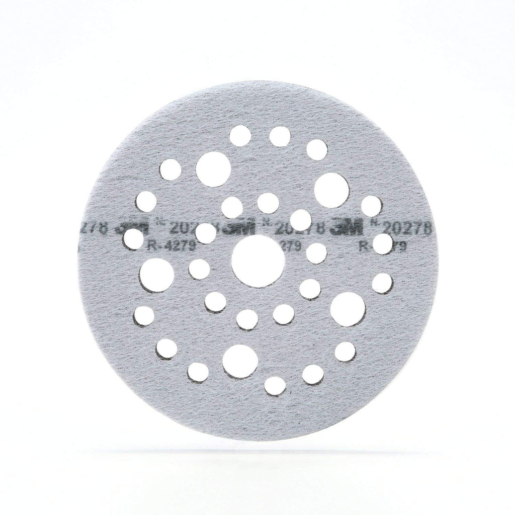 3M Clean Sanding Soft Interface Disc Pad, Multi Hole - Disc Backup Pad for Vacuum Sander - Hook and Loop Attachment - 5" x .5" x .75" - 20278 31 Holes - NewNest Australia