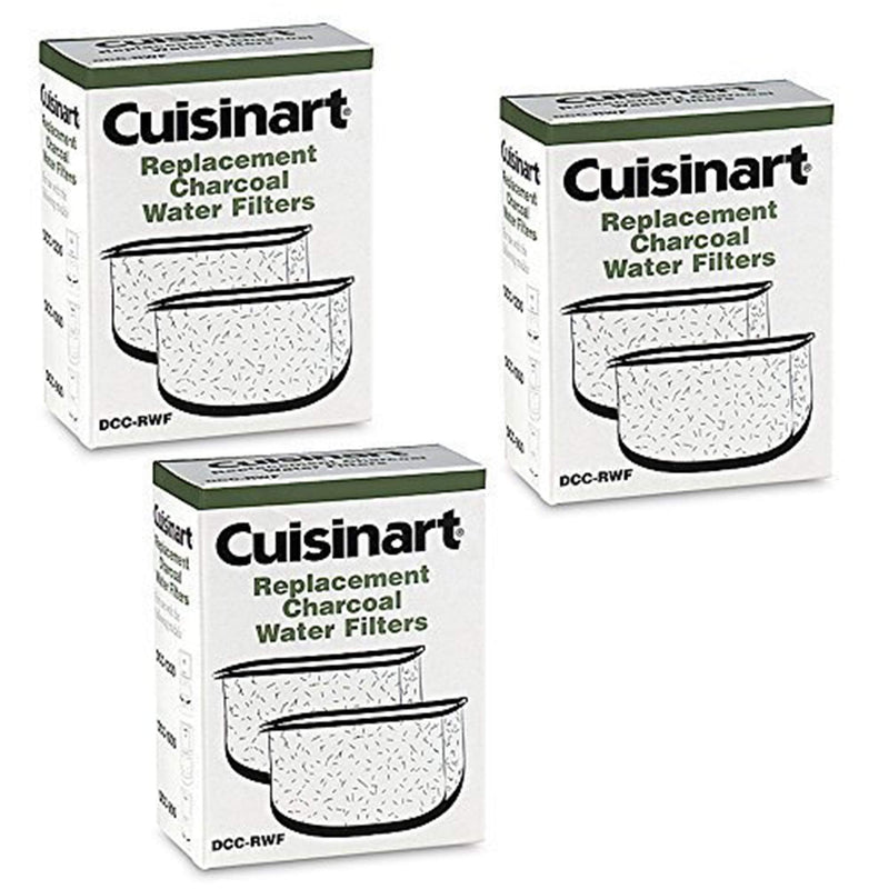 Cuisinart DCC-RWF *Triple Pack* Charcoal Water Filters in Cuisinart DCC-RWF Retail Box - NewNest Australia