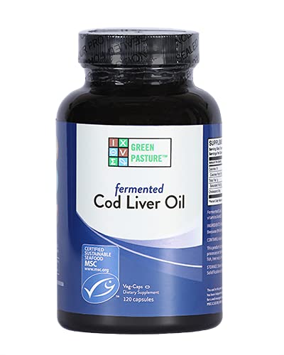 BLUE ICE Fermented Cod Liver Oil -Non-Gelatin 120 Capsules - NewNest Australia